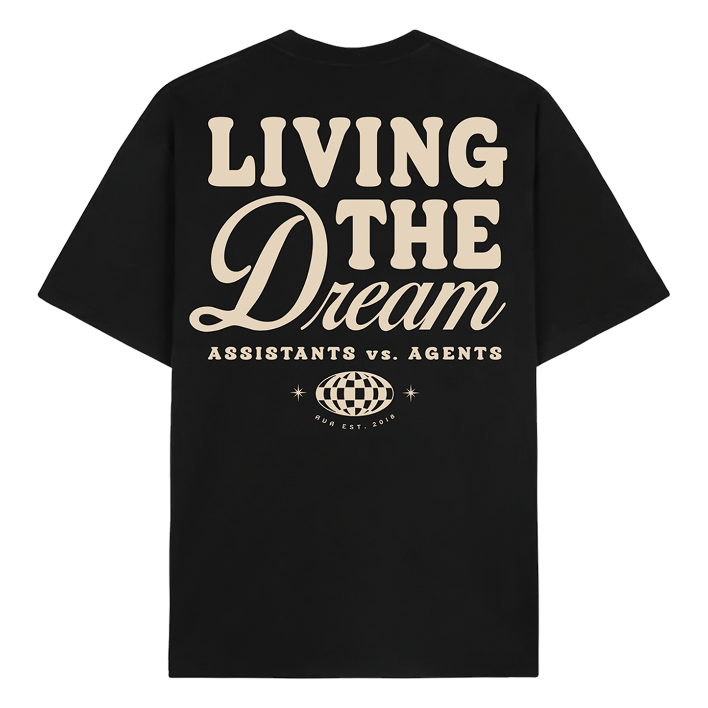 LTD Script Black Tee