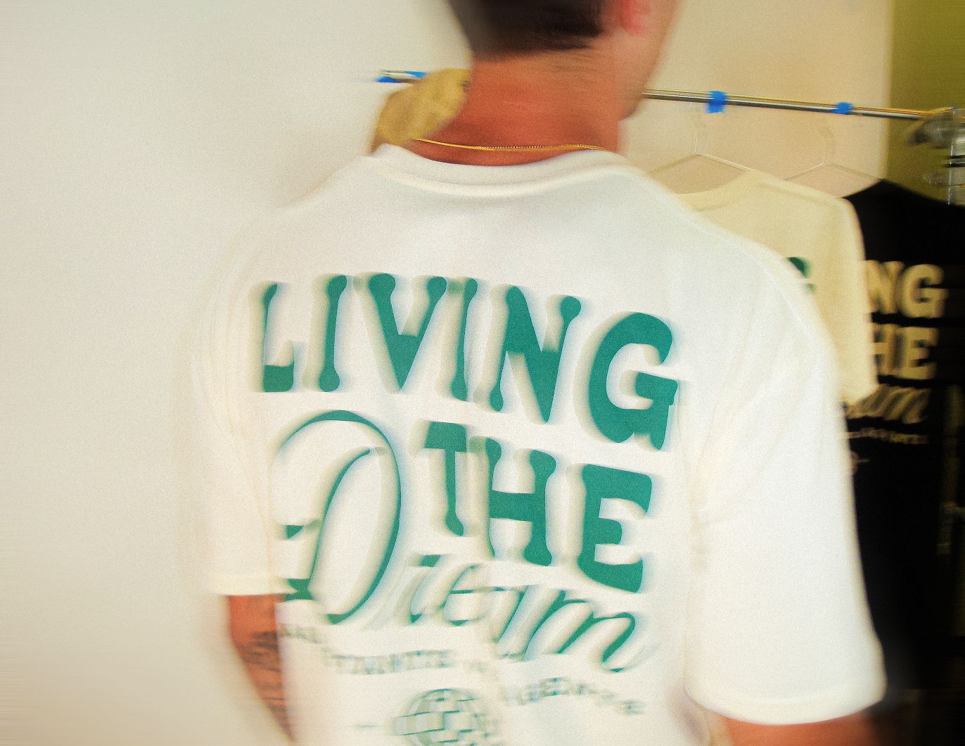 LTD Script Tan Tee