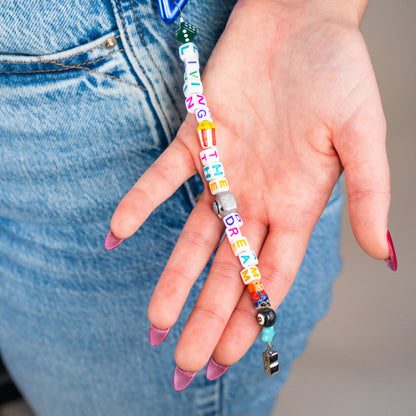 Living The Dream Keychain