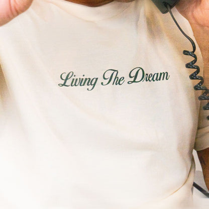 LTD Script Tan Tee