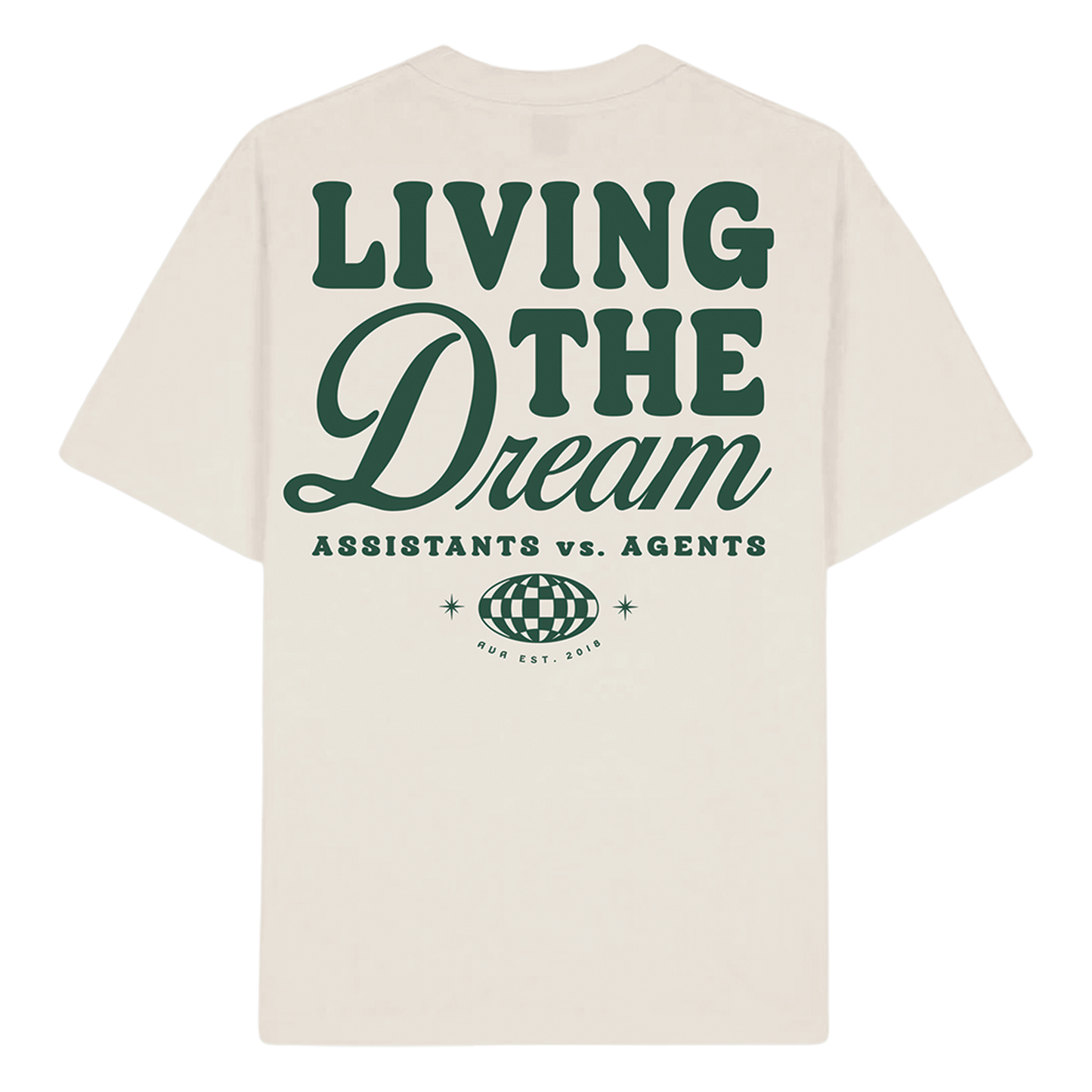LTD Script Tan Tee