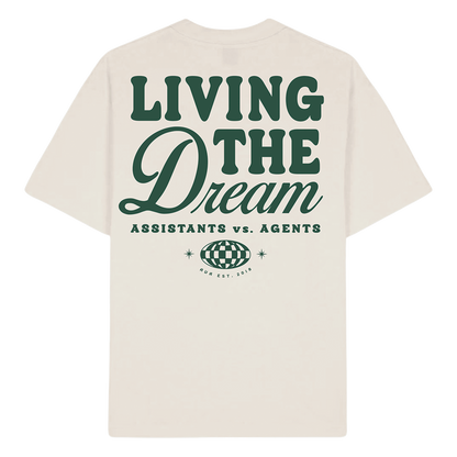 LTD Script Tan Tee